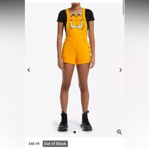 Garfield overalls